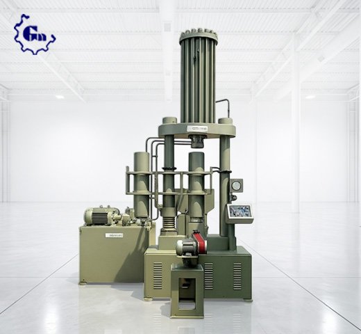 Twin Cylinder Vertical Extruder